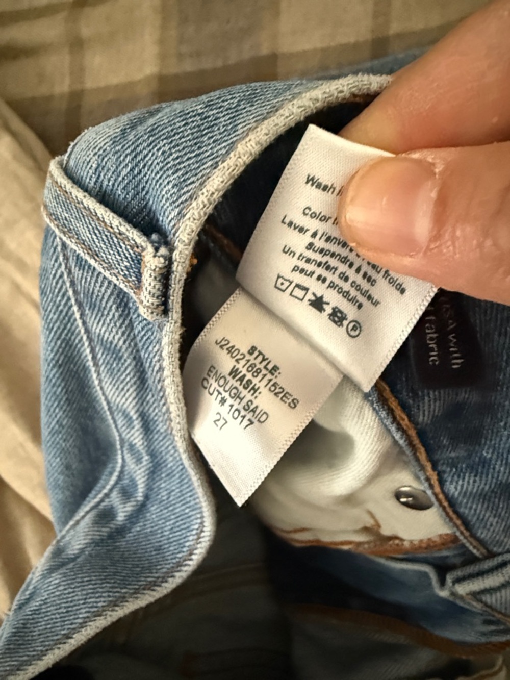 Veronica Beard Taylor Cropped High Rise Wide Leg Jean in Enough Said. Size 27 - Picture 8 of 10